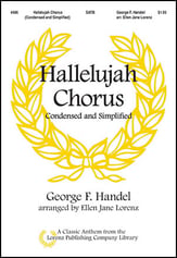 Hallelujah Chorus SATB choral sheet music cover